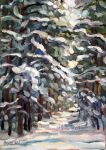 Winter Woods 3 Study